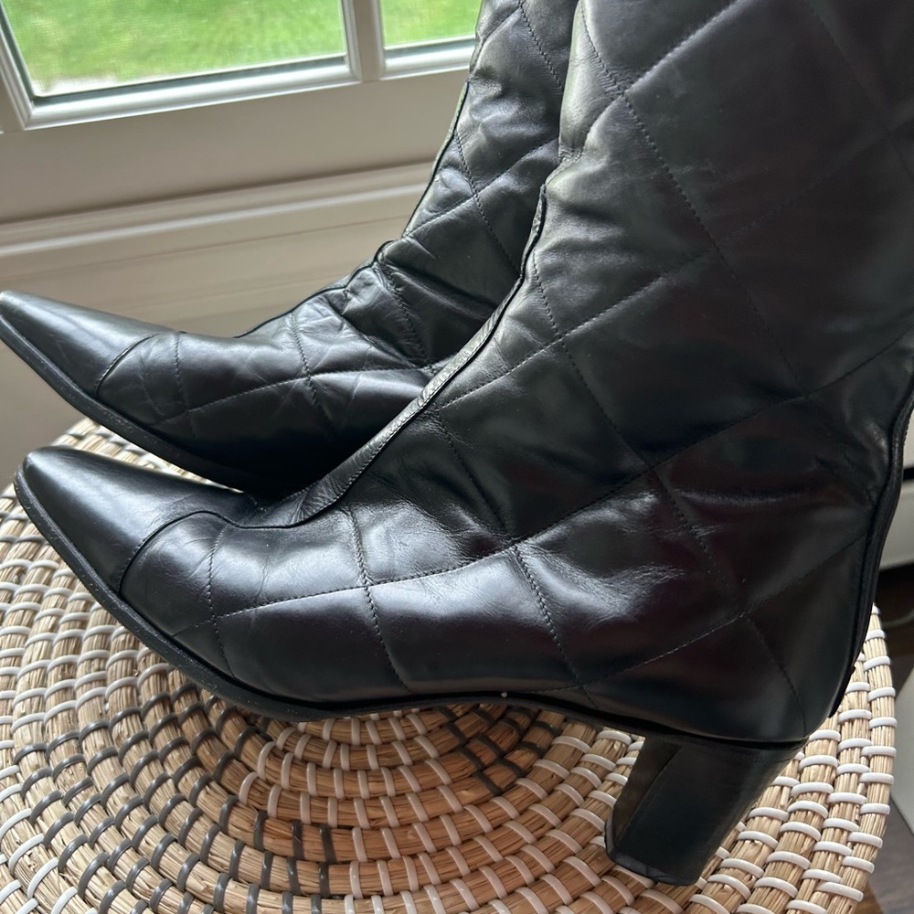 Tanino Crisci - Quilted Leather Boots